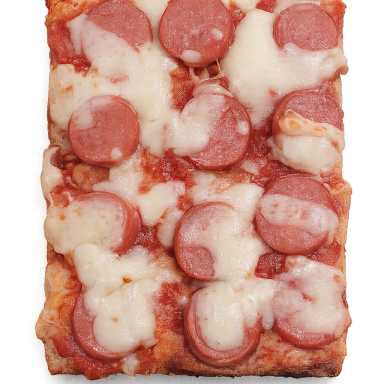 Trancio Margherita + Wurstel